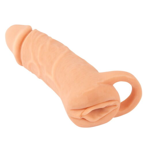 Penis sleeve en masturbator 2in1